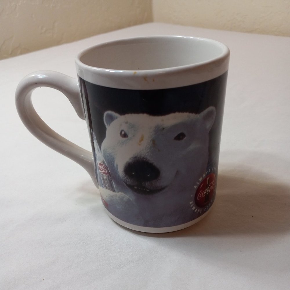 Coca Cola 16 oz Mug with Coca Cola Bear